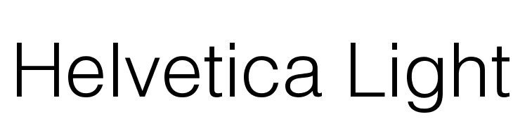 Helvetica light download font